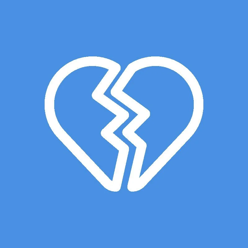 Grief counselling icon.