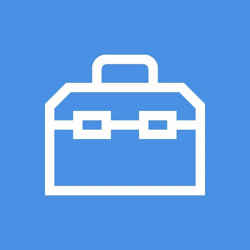 Toolbox symbolizing practical anger management therapy tools.