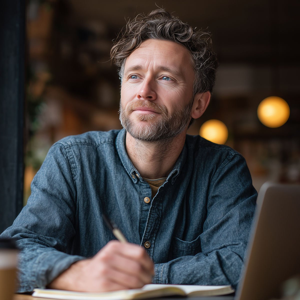 A Calgary man faith journals and experiences the benefits of Christian counselling.