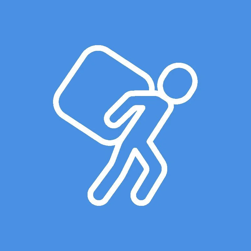 Trauma therapy icon.