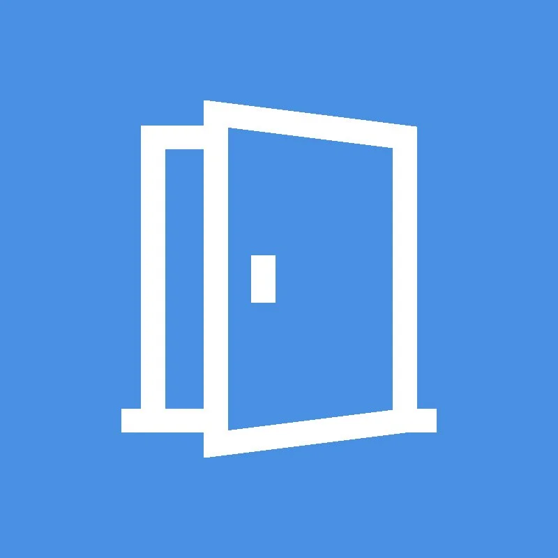 Open door symbolizing depression therapists who work with whatever energy clients have.