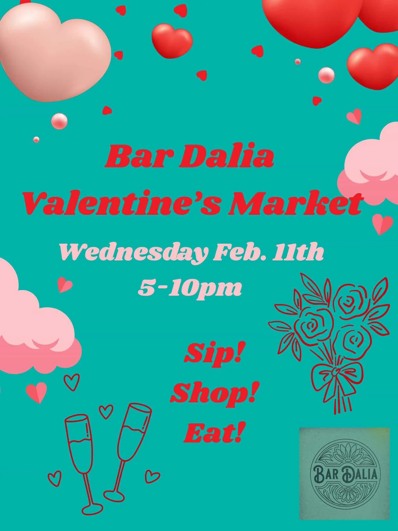 Valentine's Market at Bar Dalia
