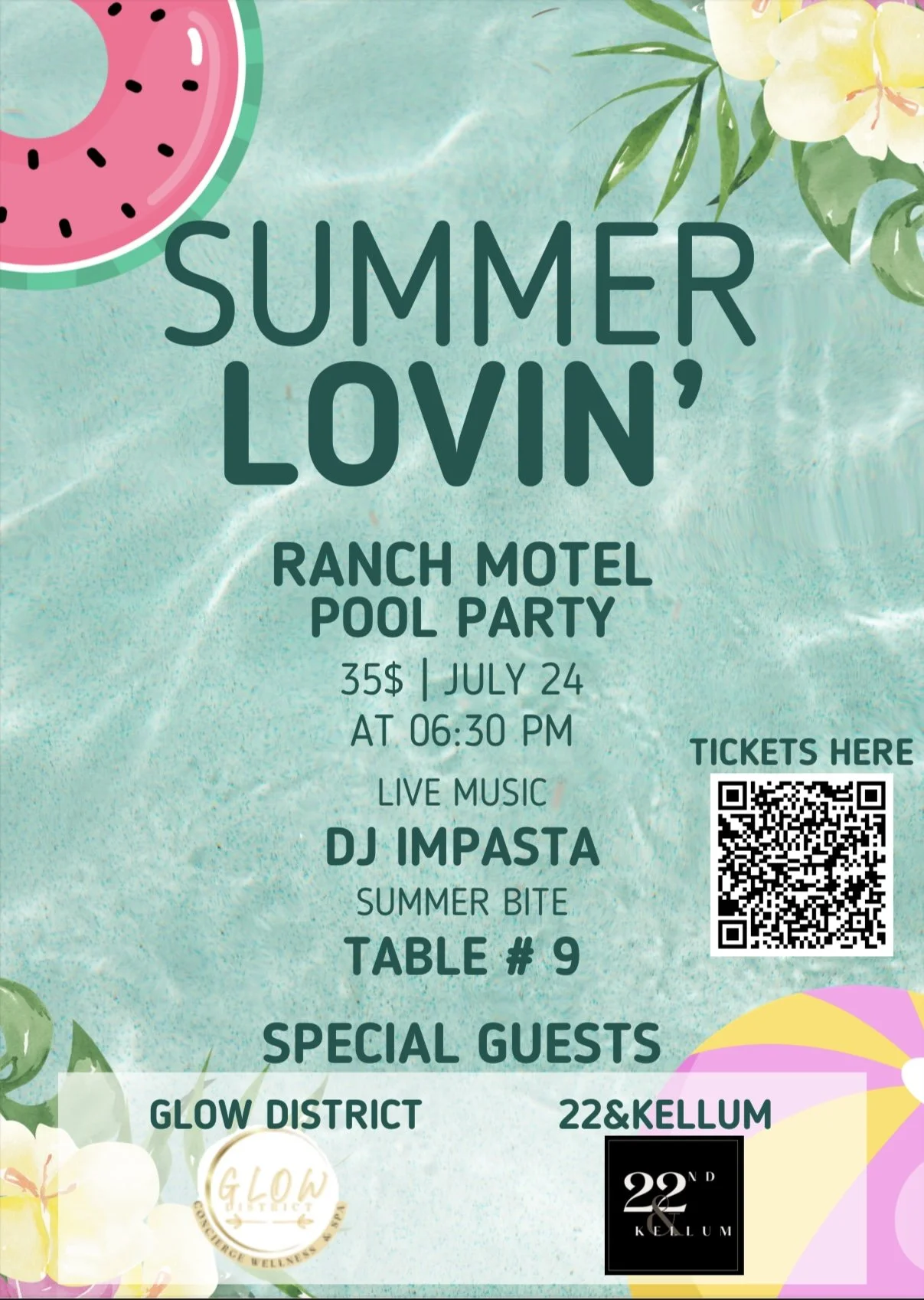 Summer Lovin' Pool Party