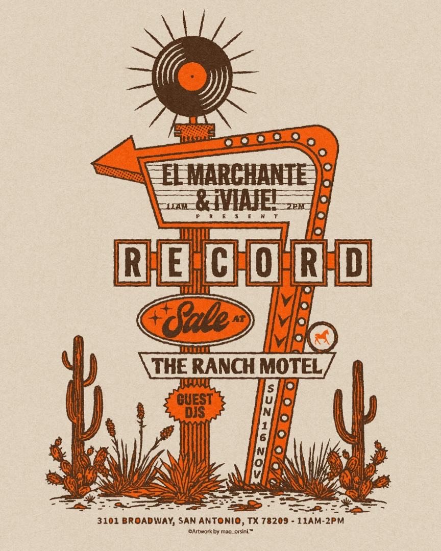 El Marchante & Viaje Present Record Sale with Guest DJs