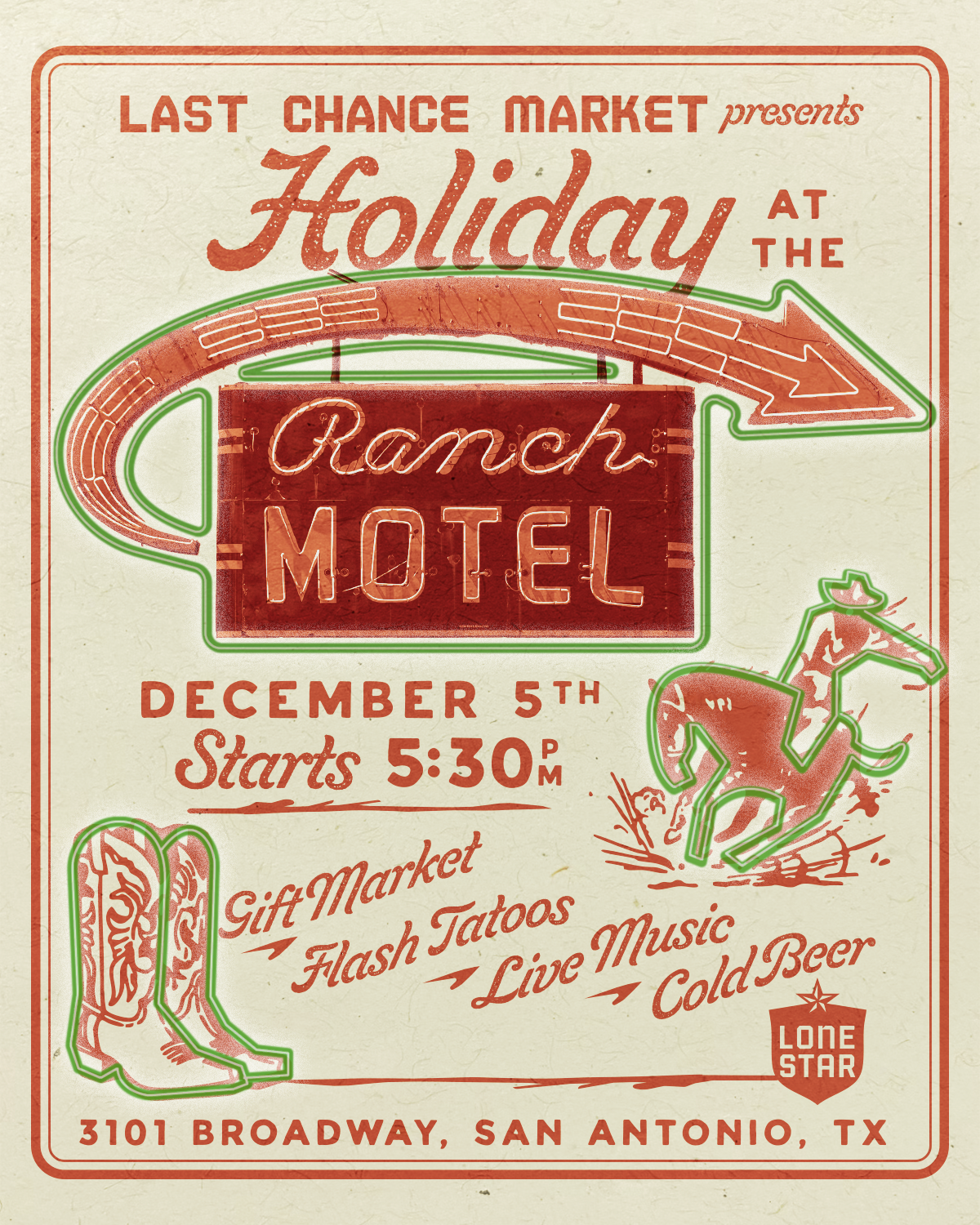 Last Chance Markets presents Holiday at The Ranch Motel