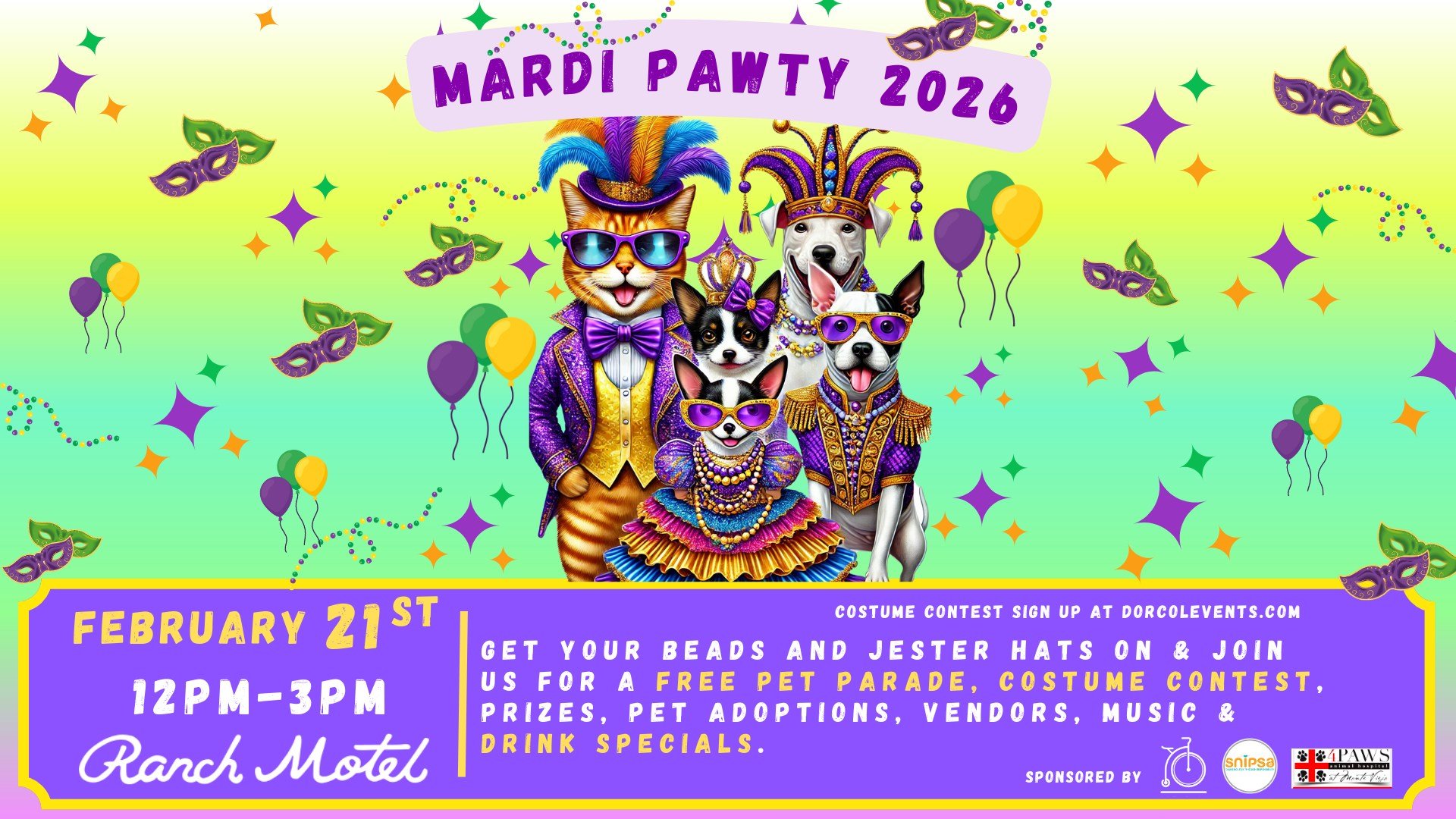 Mardi Pawdi with Dorcol & SNIPSA