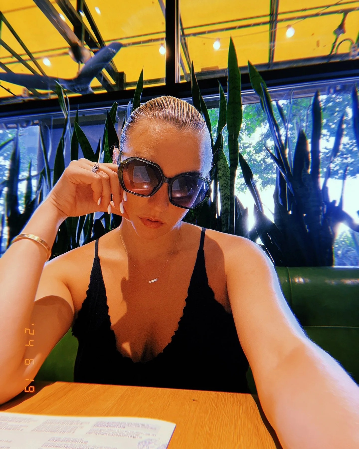 Presence:

Every June I come to Bethesda, MD.
Every June I teach some really awesome kids. 
Every June, after I teach those awesome kids.. I take CorePower Yoga.
Every June, after yoga, I shower and clean up to take myself to dinner. 
Every June, I s