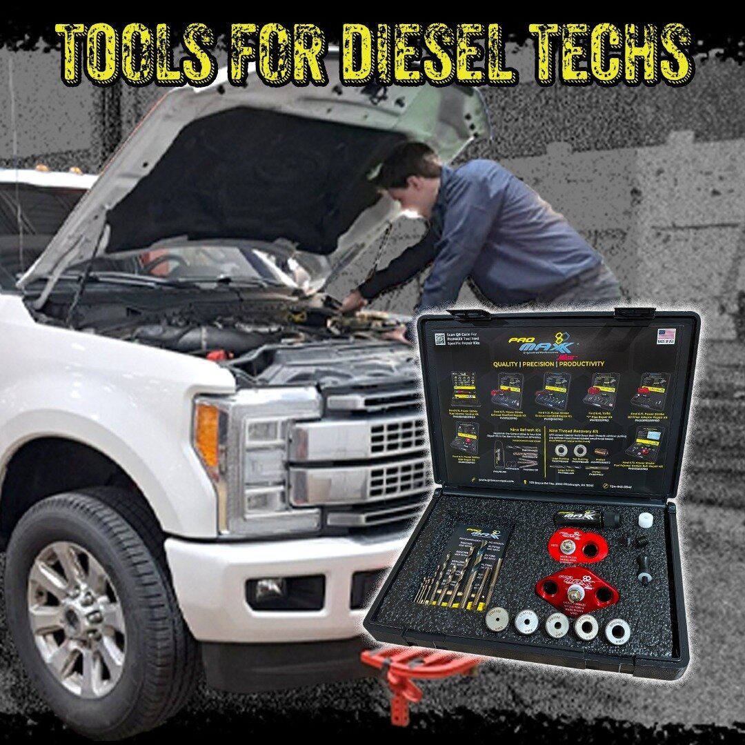 Rev up your maintenance game with our Duramax &amp; Power Stroke repair tools! From exhaust manifold repairs to fuel injector pullers, we've got your back.

Click the link in our Bio for more info!

#DieselTruckLife #RepairTools #Duramax #PowerStroke