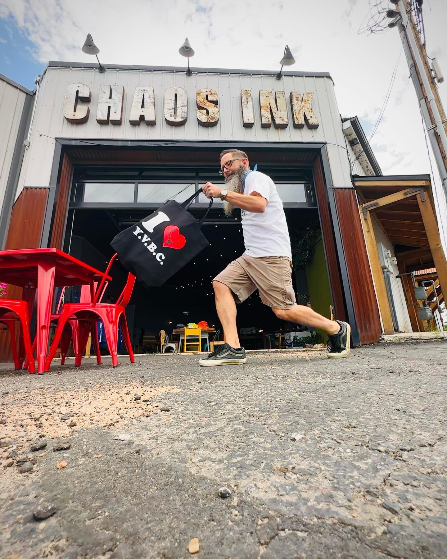 Totes!! Need groceries, beer, somewhere to stash your portable turntable while you bike to your next gig? You need a heavy cotton canvas tote, expertly screened right here at Chaos HQ. This tote is so rugged it&rsquo;ll live longer than you will!
.
B
