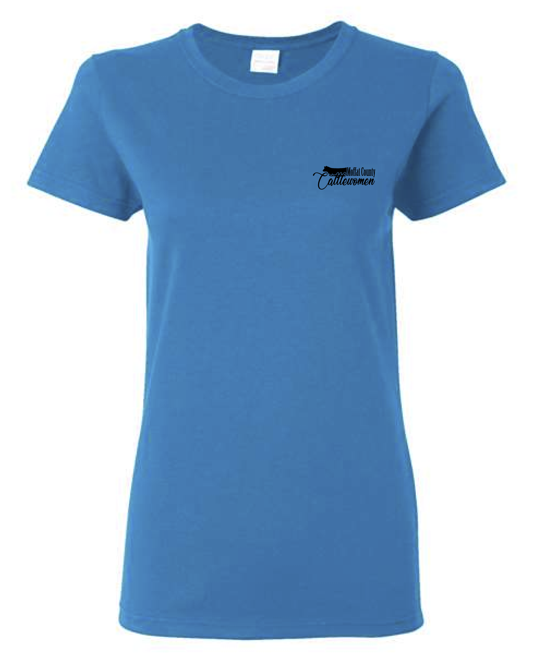 Moffat County Cattlewomen - Sapphire T-Shirt