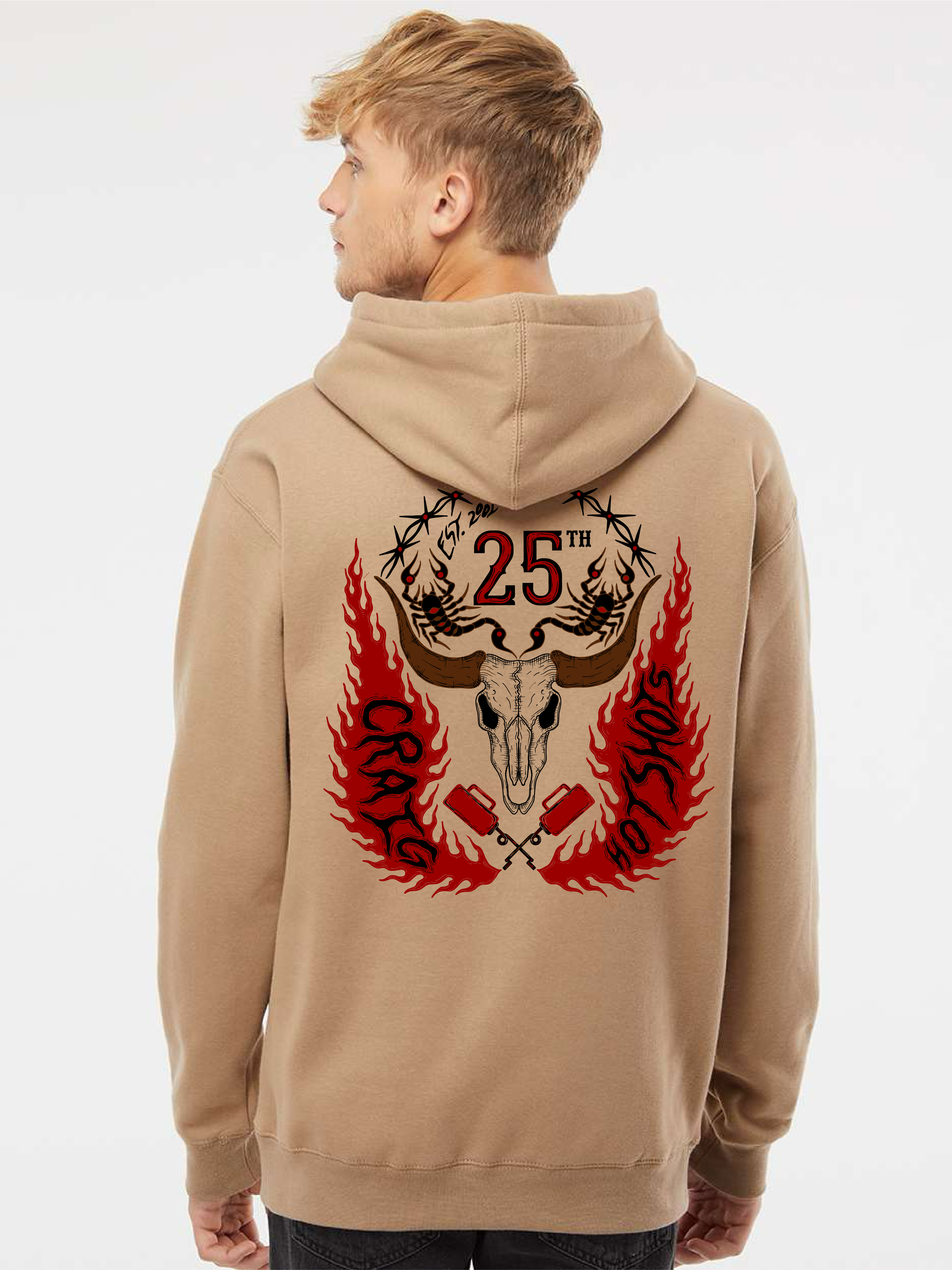 Craig Hotshots - Skull Logo Heavyweight Hoodie