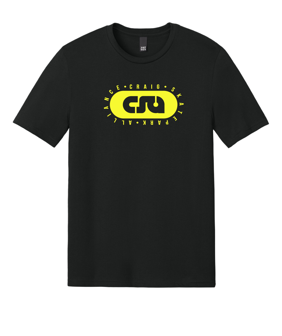CSA Black Jersey Tee
