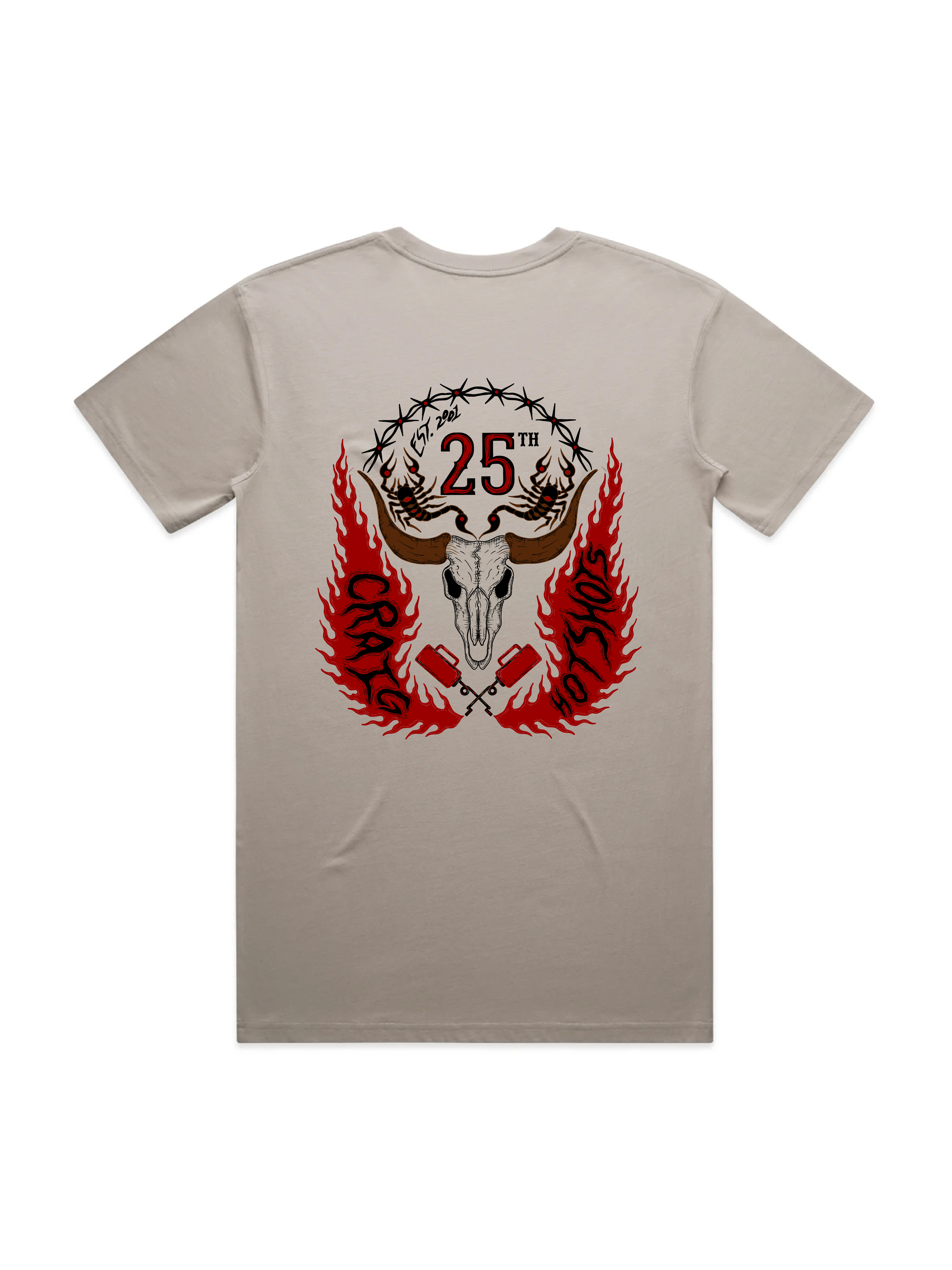 Craig Hotshots - Skull Logo T