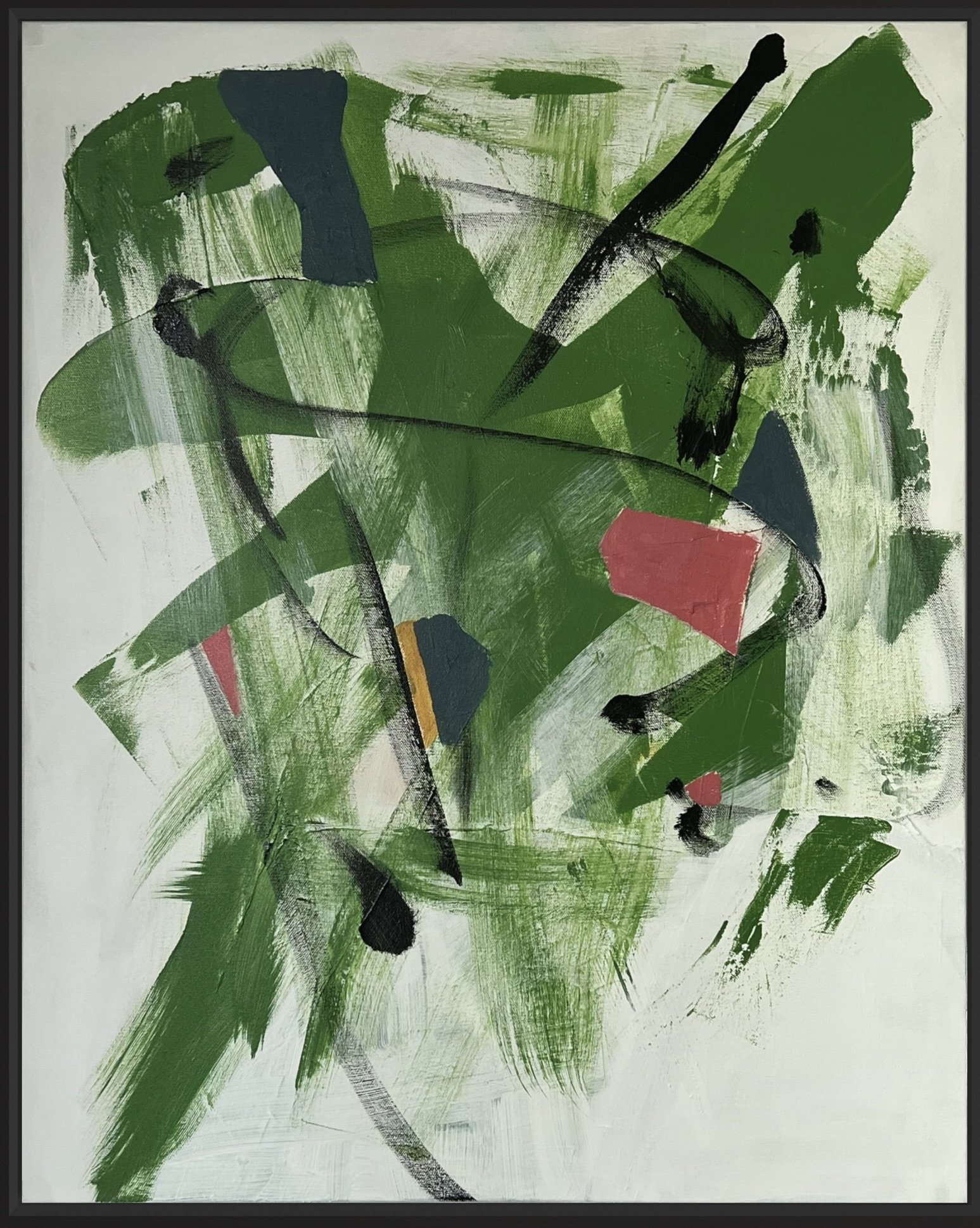 Paint with me acrylic on canvas 24" by 30"