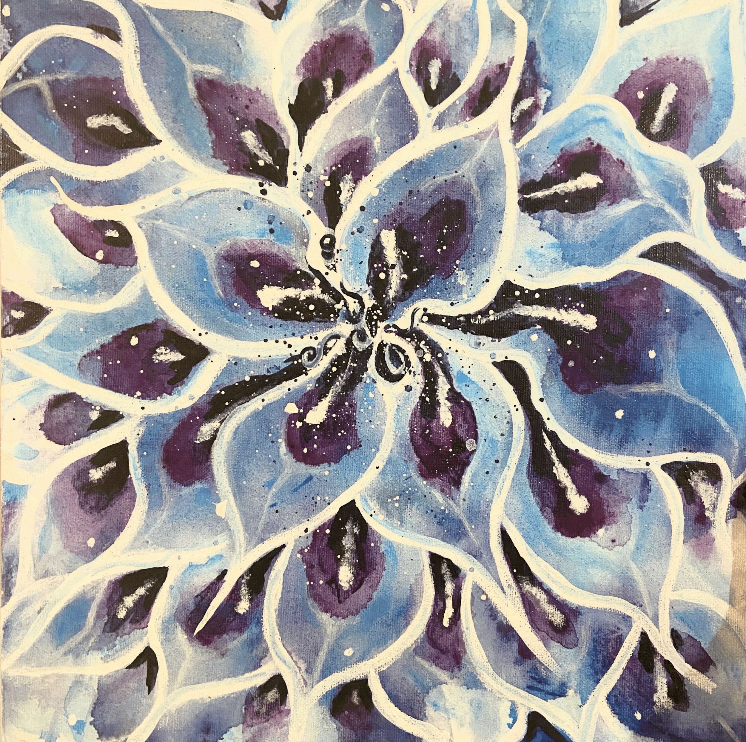 Flower 3 (Blue)