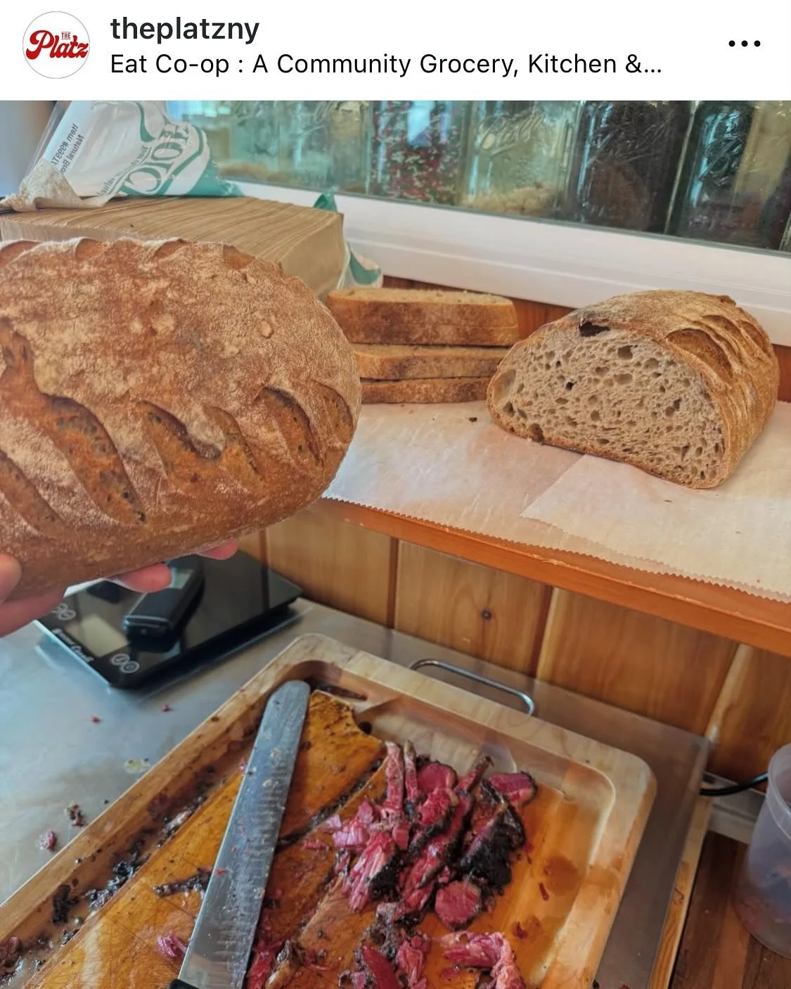 Welcome Rob of @theplatzny ! He&rsquo;ll be smoking pastrami and serving it on Rye Thursdays and Fridays for lunch! Stop by and ask him the secret to a perfectly smoked pastrami!!