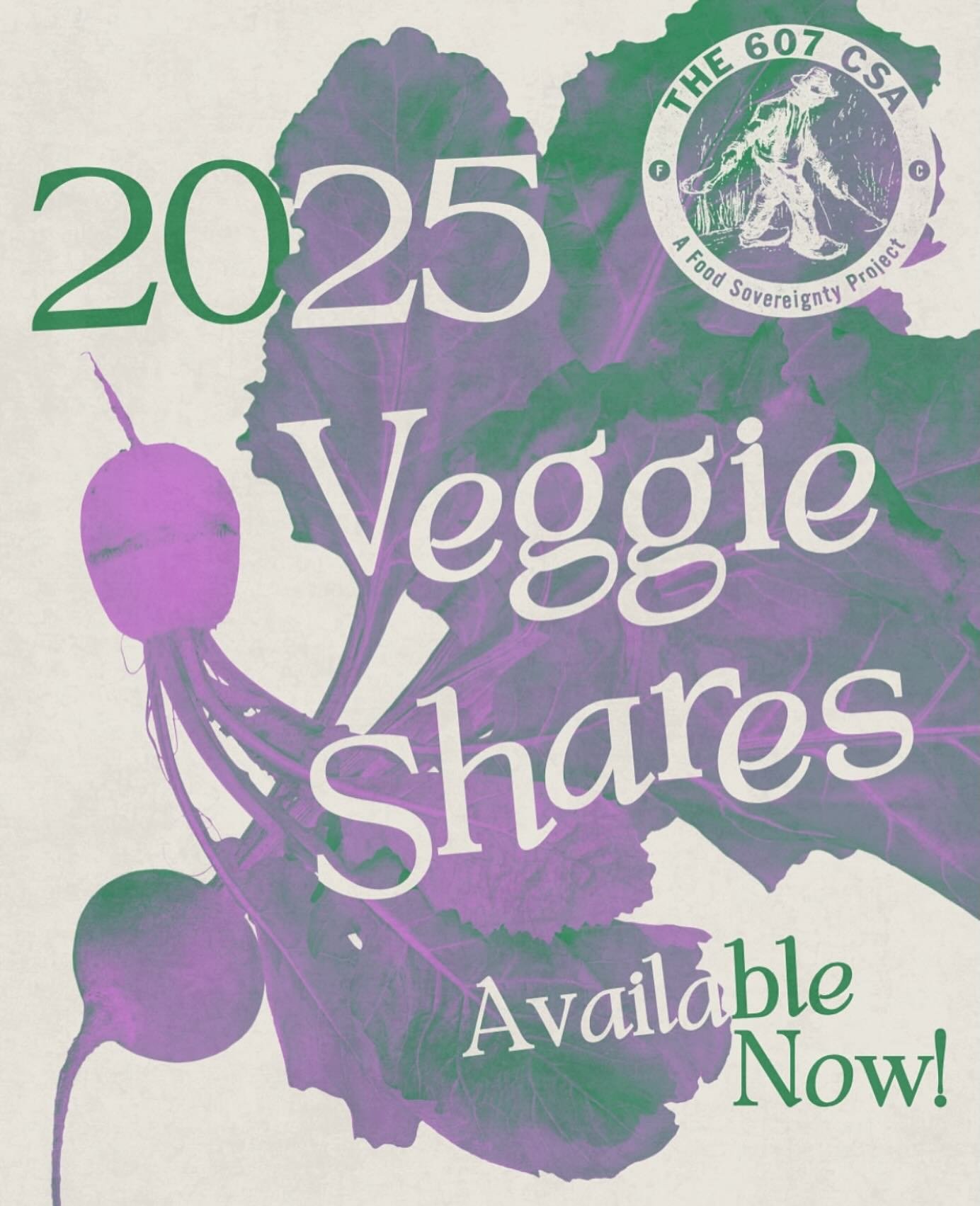 Hello Friends!

It&rsquo;s the last two weeks to sign up for @the607csa &lsquo;s summer share ! We have until May 15th to gain 7 more sign ups, or we will have to postpone CSA shares and bulk buying club until the fall! 

Learn more about signing up 