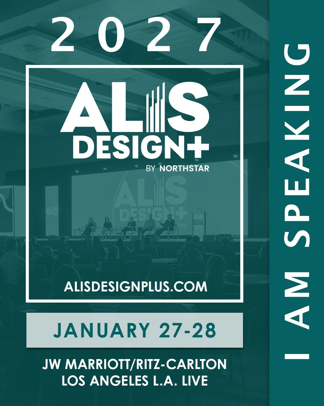 ALIS DESIGN+ 2027 Speaking Image