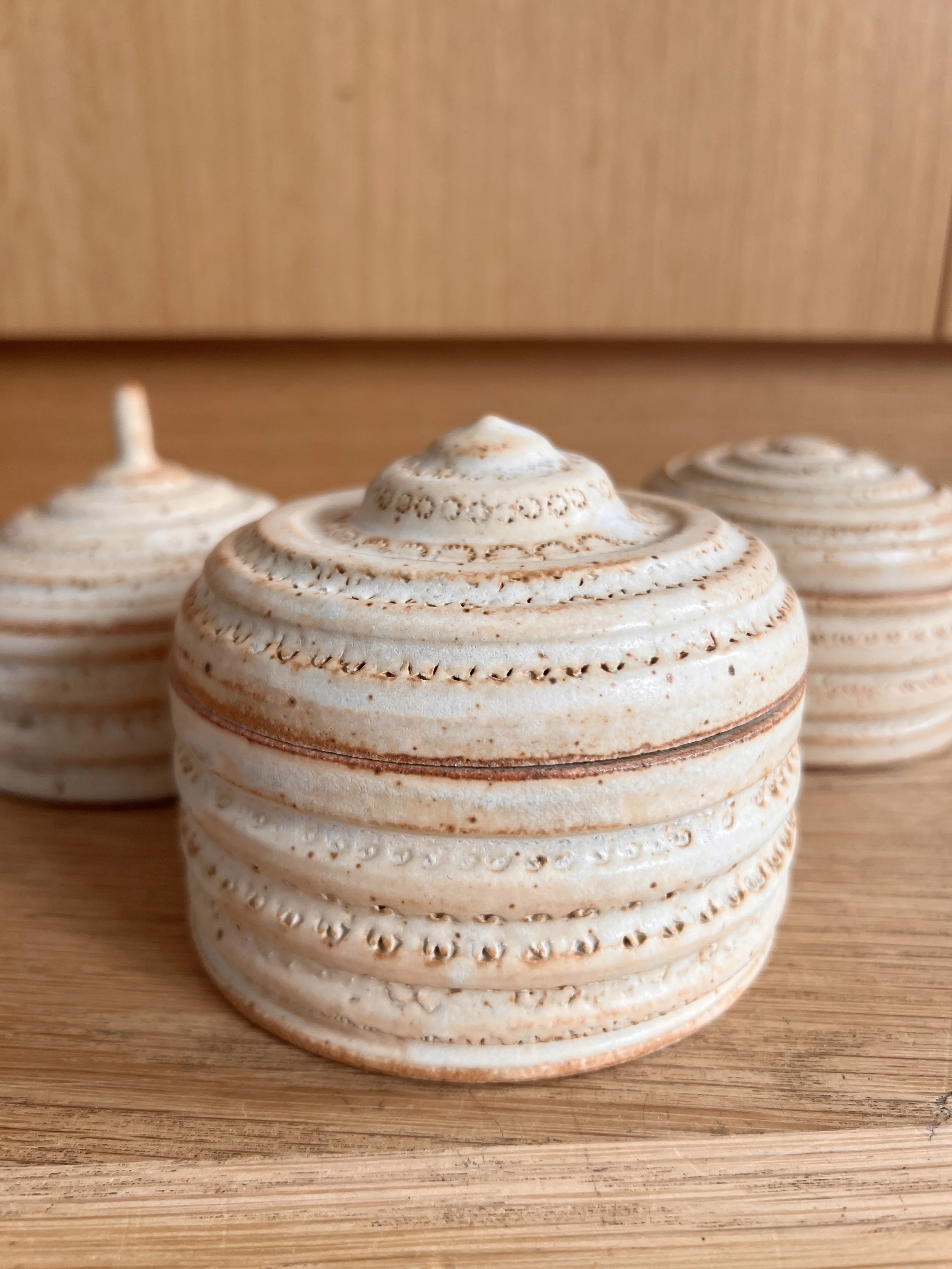 Handmade Ceramic Trinket Box -#1