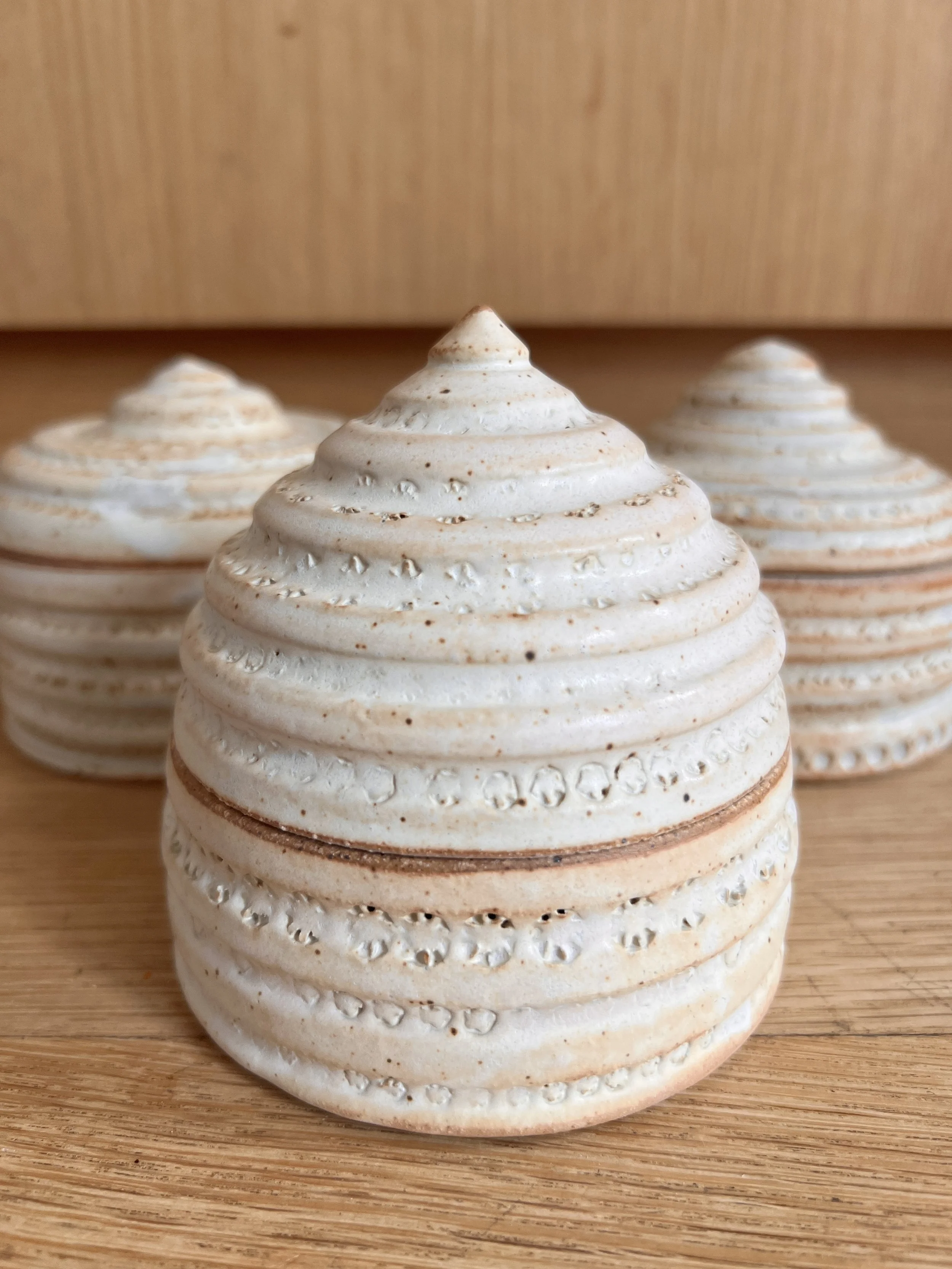 Handmade Ceramic Jewelry Box / Trinket Dish #8