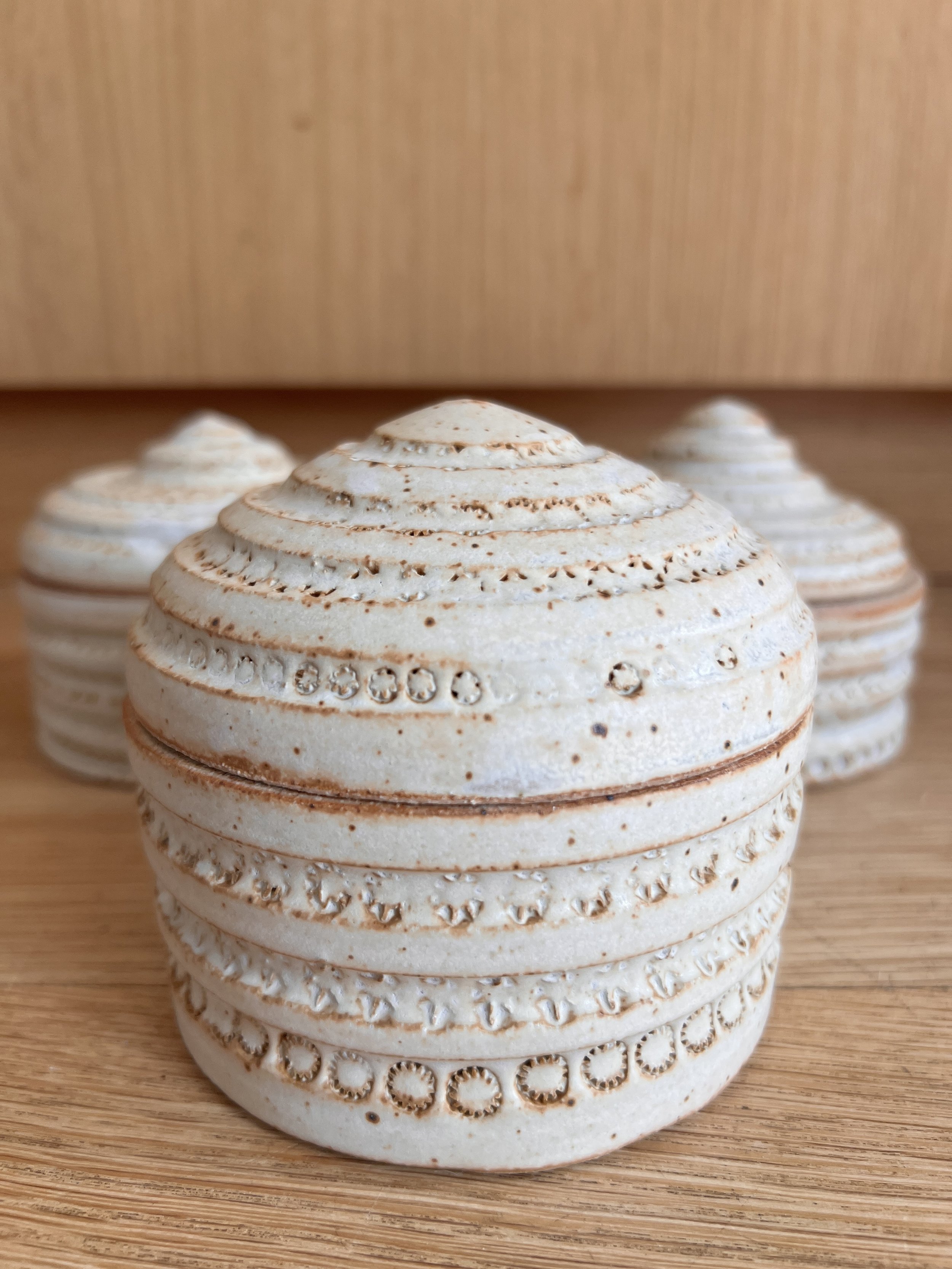 Handmade Ceramic Jewelry Box / Trinket Dish #9