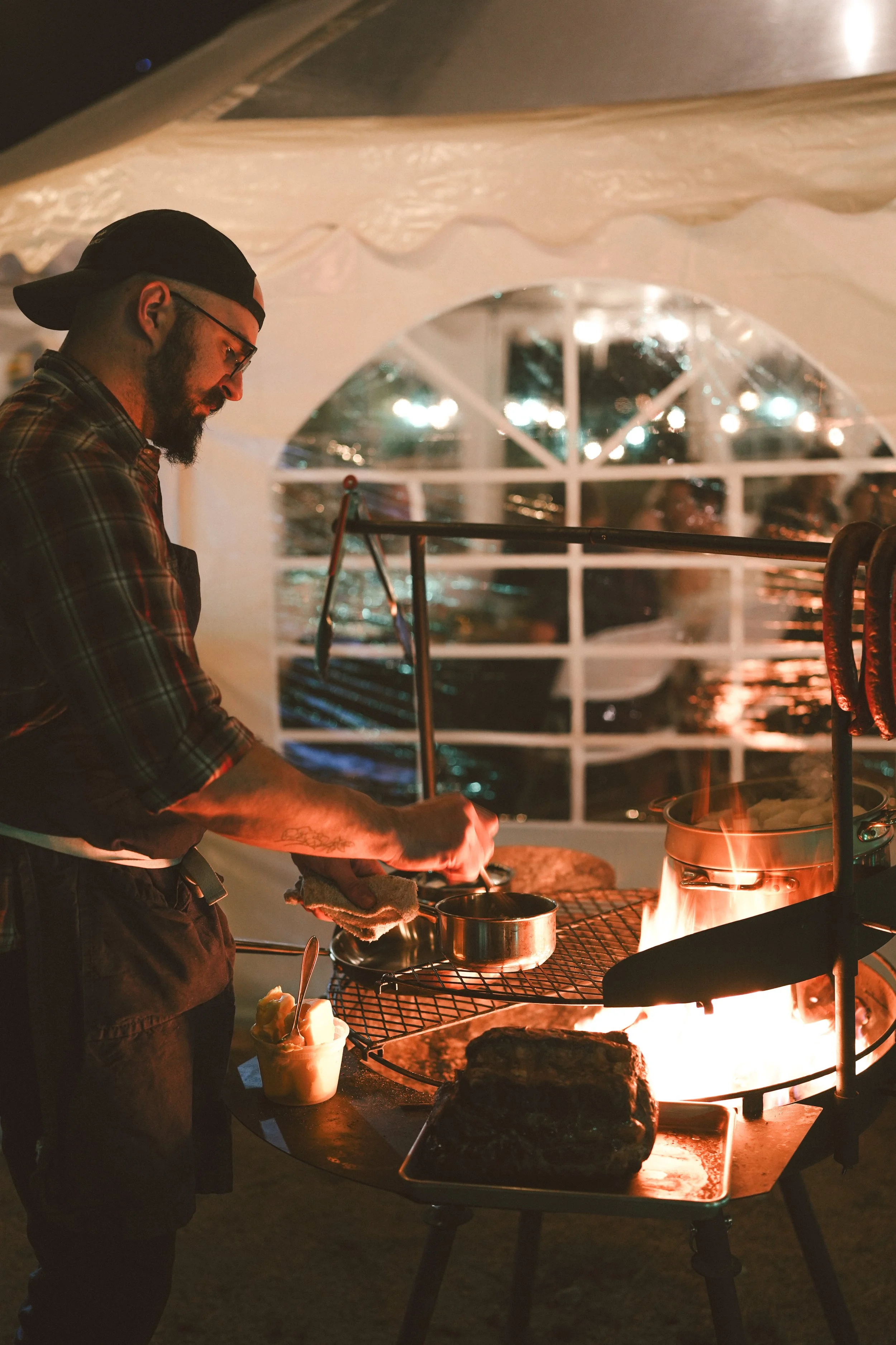 Wedding Tent Catering for up to 100 Castel Provisions