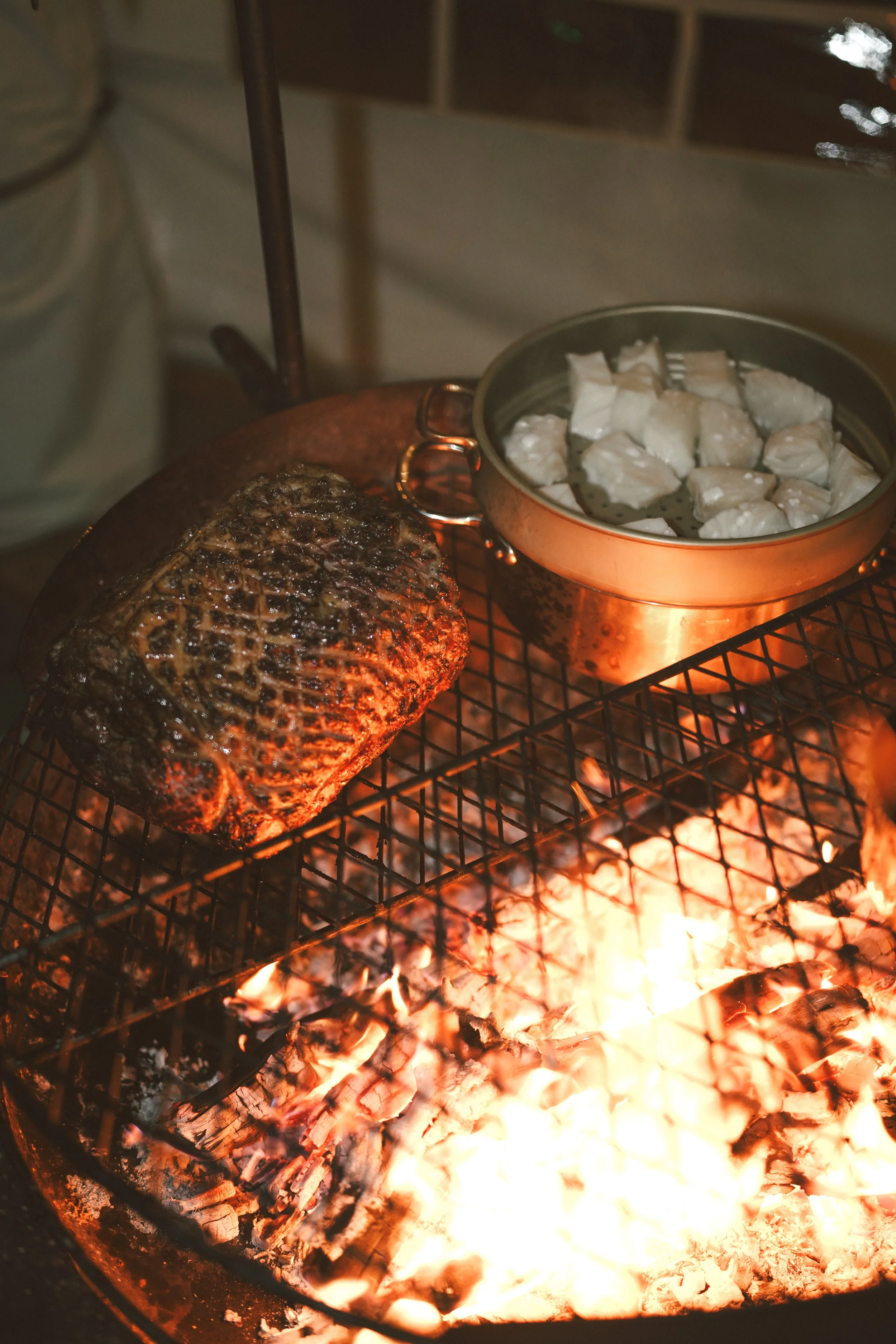 Char Grilled Ribeye Sea Bass Night Senza.JPG