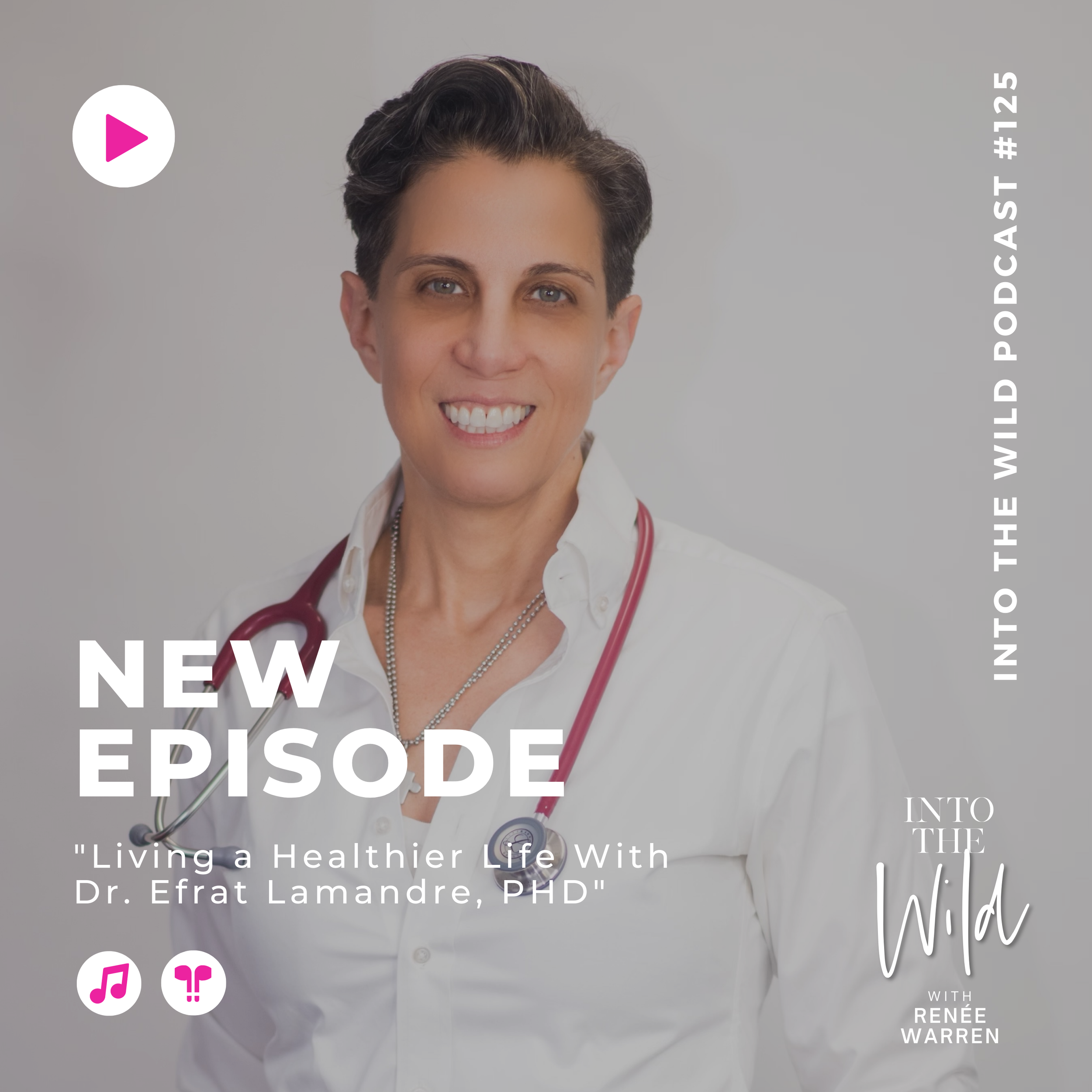 #125. Living a Healthier Life With Dr. Efrat Lamandre, PHD (Copy)