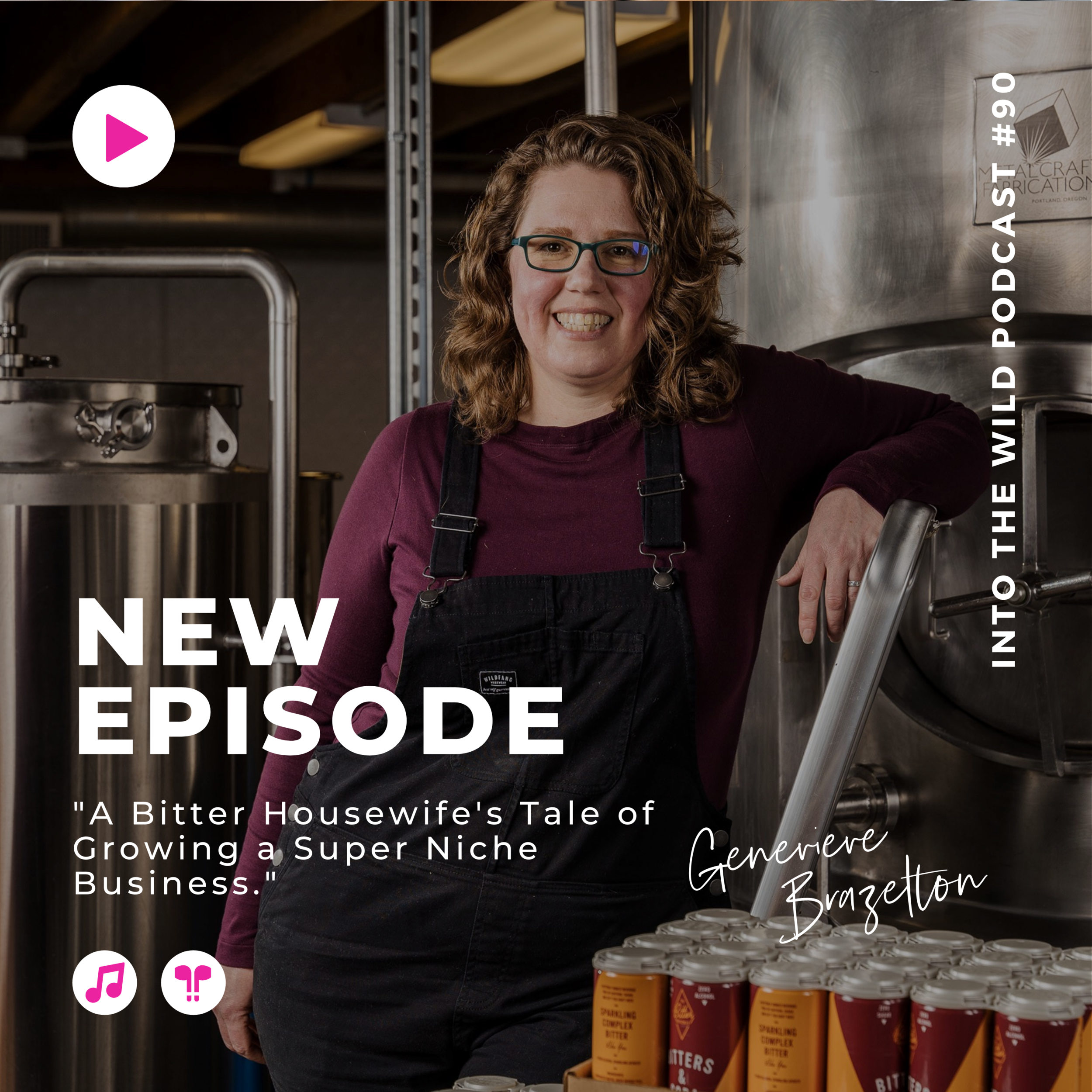 #90. A Bitter Housewife’s Tale of Growing a Super Niche Business with Genevieve Brazelton