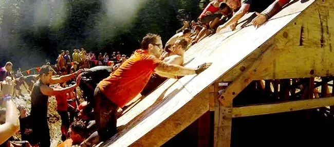 doctor koutoulas climbing a wall
