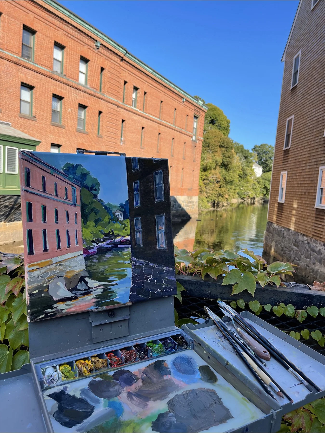 Lower Mills Nensi Karanxha plein air.jpg