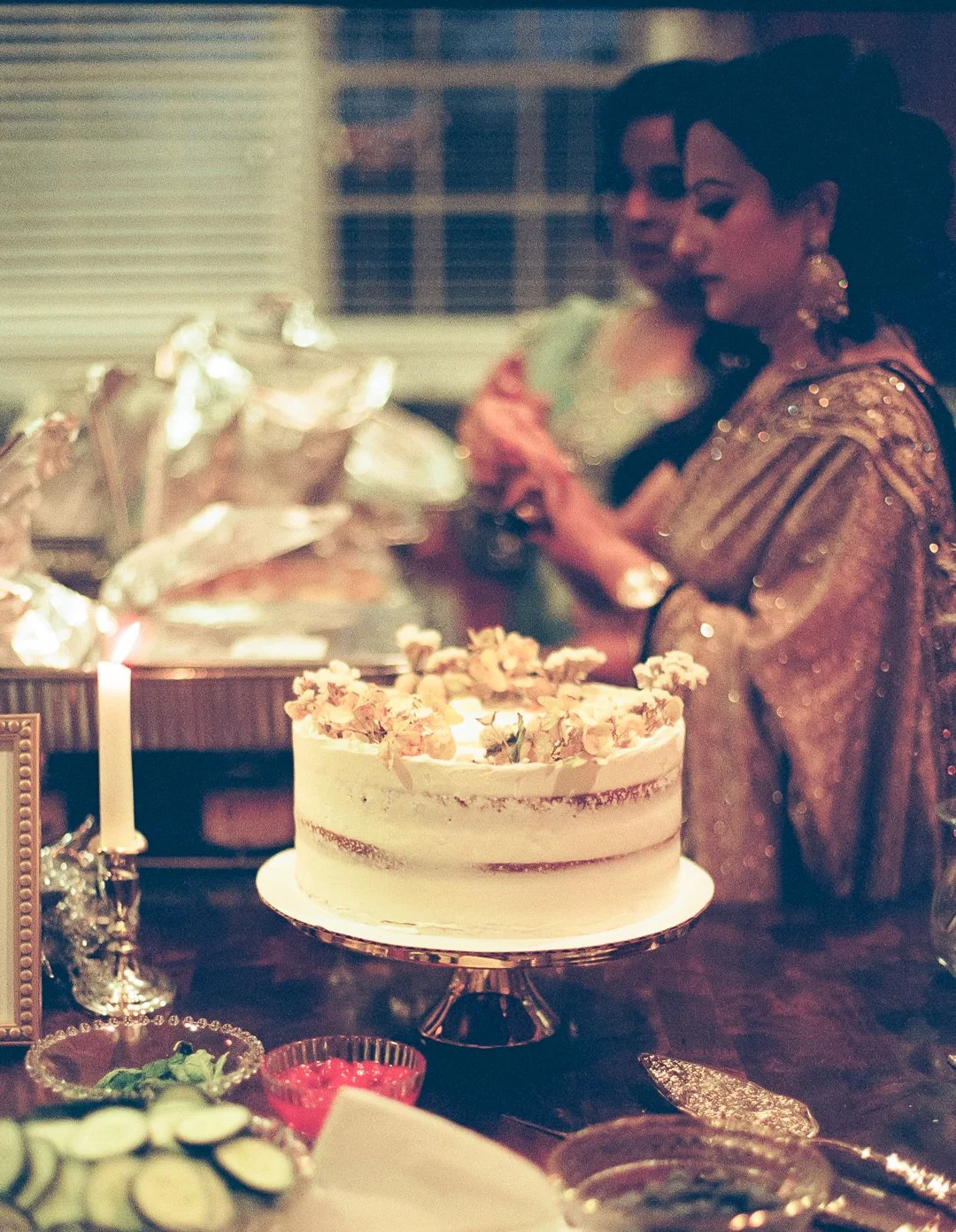 tamara & nadim | a backyard wedding in richmond, virginia on 35mm film