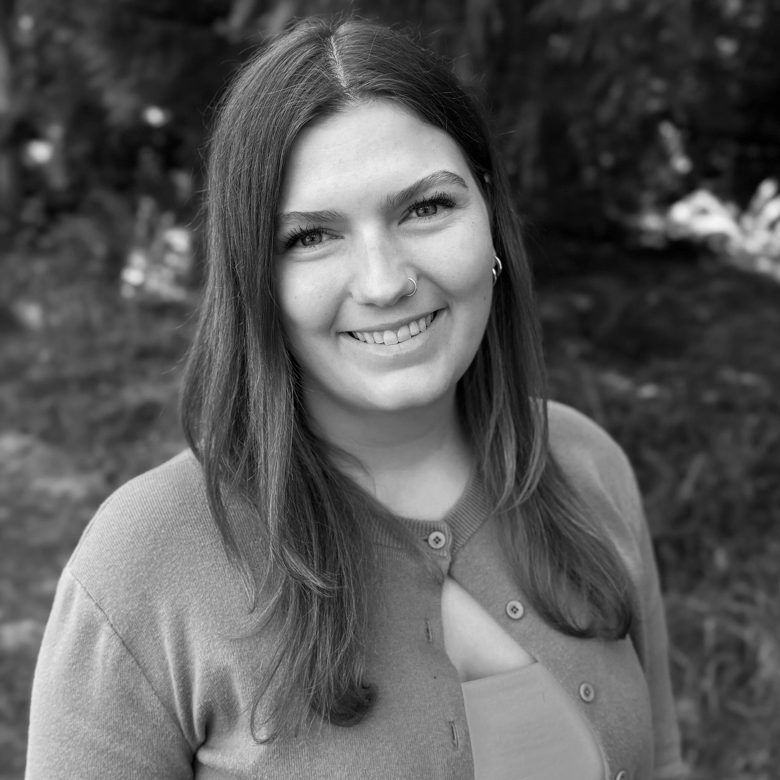 smiling female counsellor appears warm and inviting