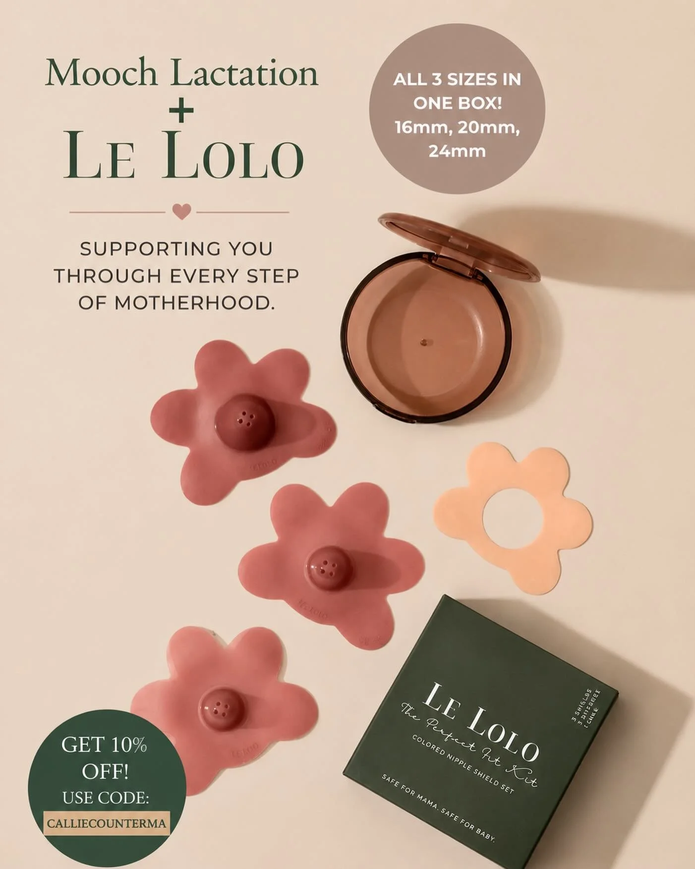 📣 Big News 📣

Were you a nipple shield Mama? Are you nearly pregnant and have been told you might need one? 

Good News!!! 

@wearelelolo has created an innovative product that not only is effective, but it&rsquo;s easy to clean, reusable and by fa
