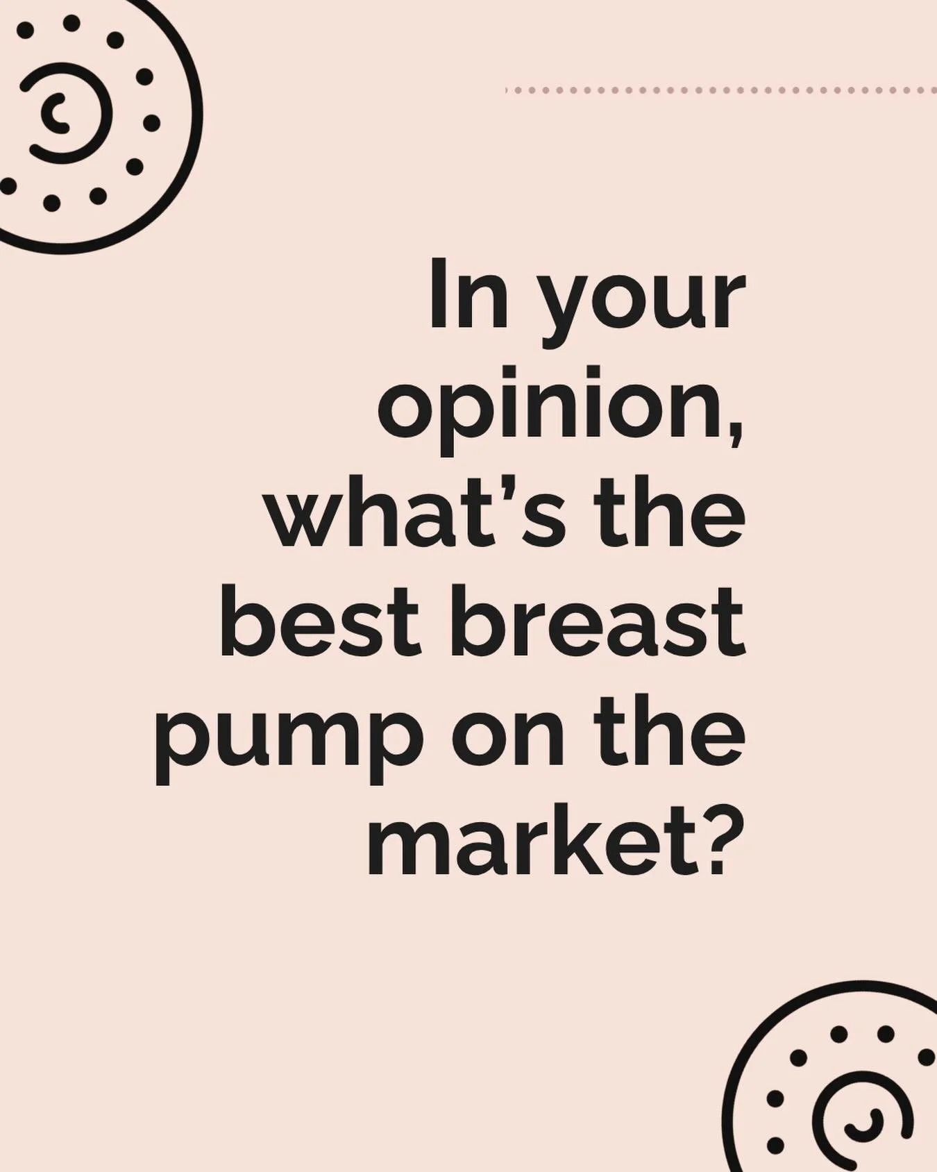 Every pumping journey looks a little different 💕

Some moms love wearables, some swear by traditional pumps, and some needed a few tries before finding the one.

👇 Sound off in the comments: What breast pump worked best for YOU and why?

Was it com
