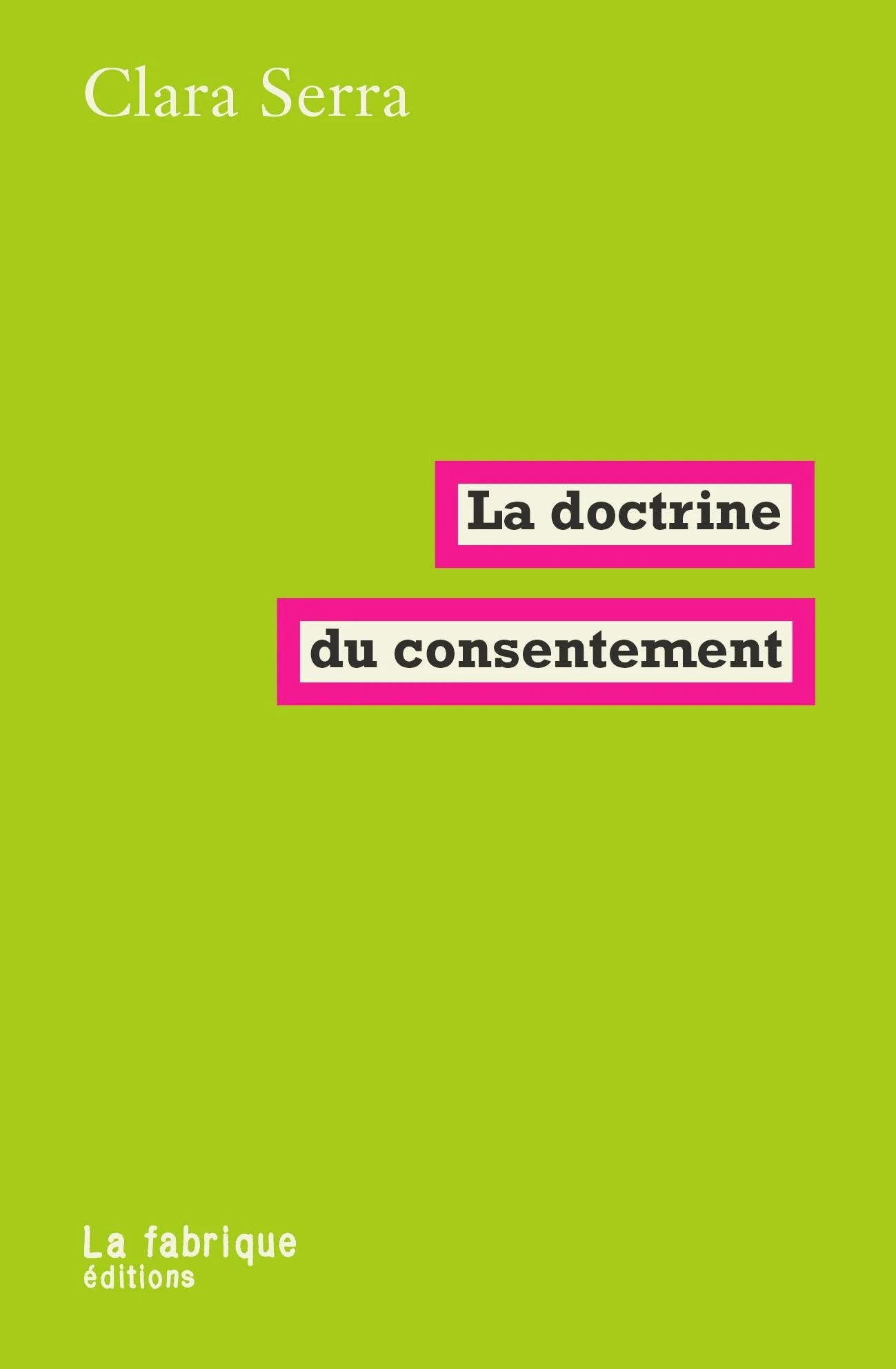 Clara Serra : les limites de la notion de consentement