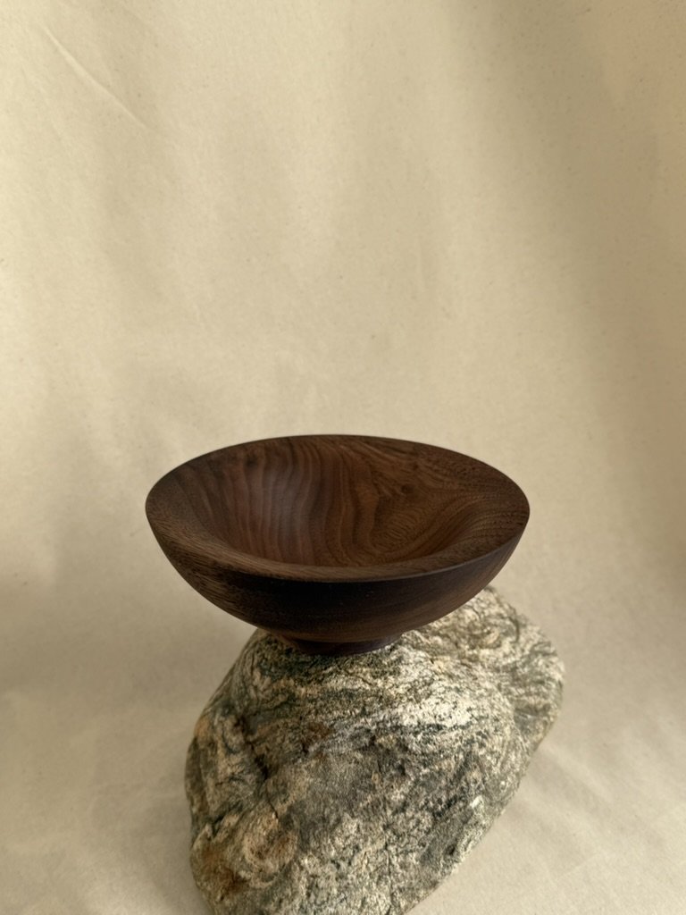 Walnut Bowl (Small) From Above.jpeg
