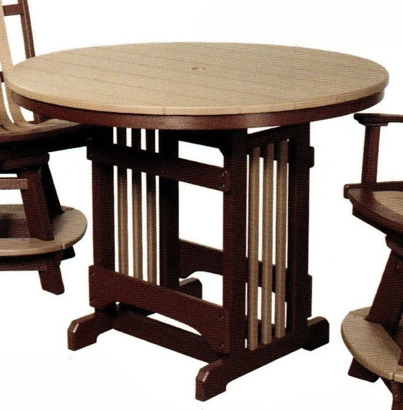 66A1   48" round, counter height  #14   (also available in dining #13 and bar #15 heights)