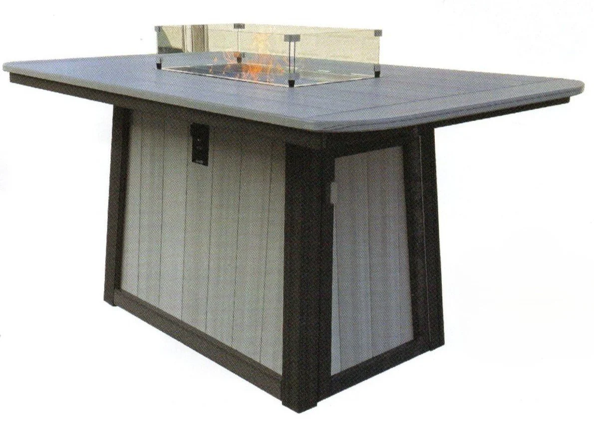 FT-EUR4472    44"x72" Rectangle    (available in dining, counter, and bar heights)