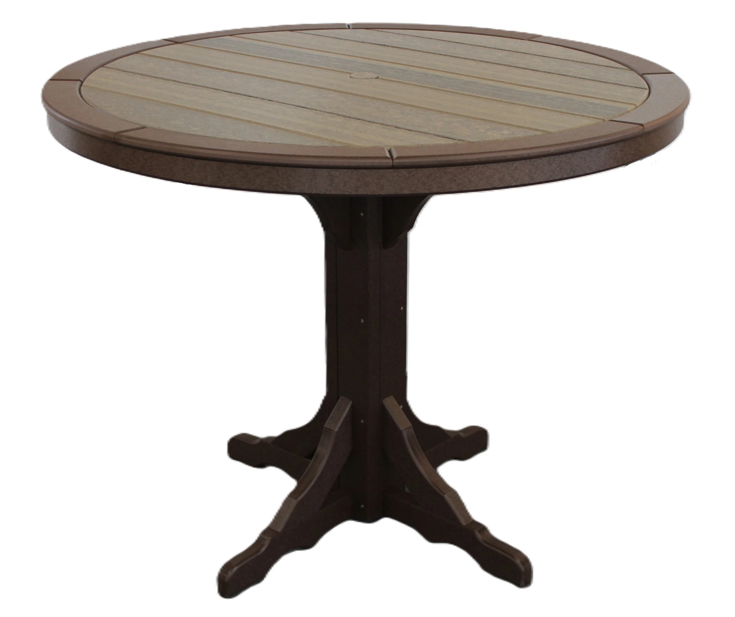 1037-B 50" round, pub height   #3