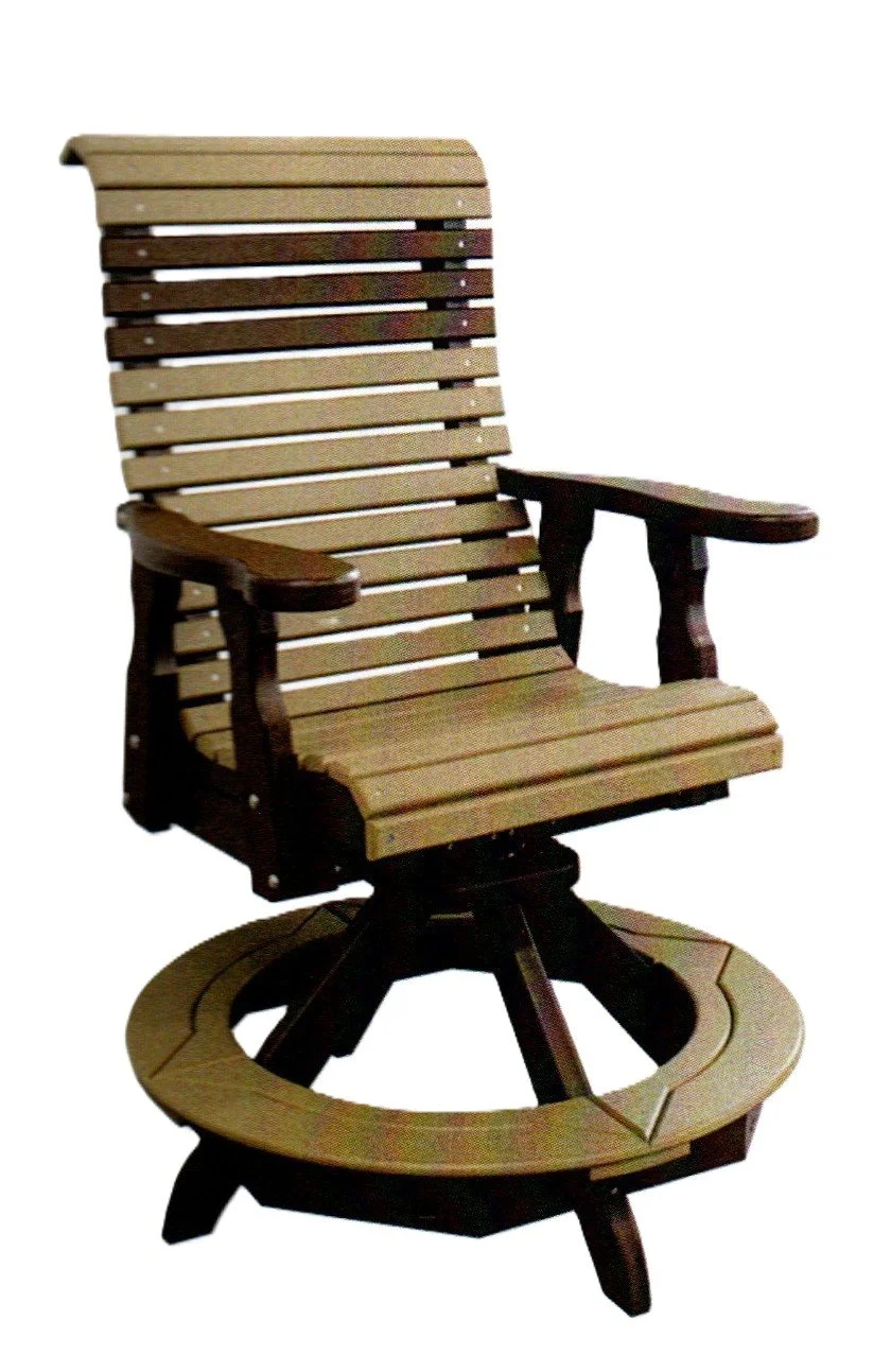 1004BR  swivel, pub height    #3  (also available in counter height #2)