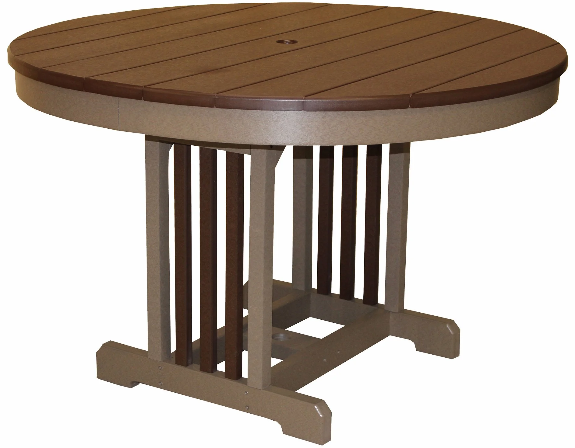 66A   60" round, dining height  #13   (also available in 48" and 54" round and in counter #14 and bar #15 heights)
