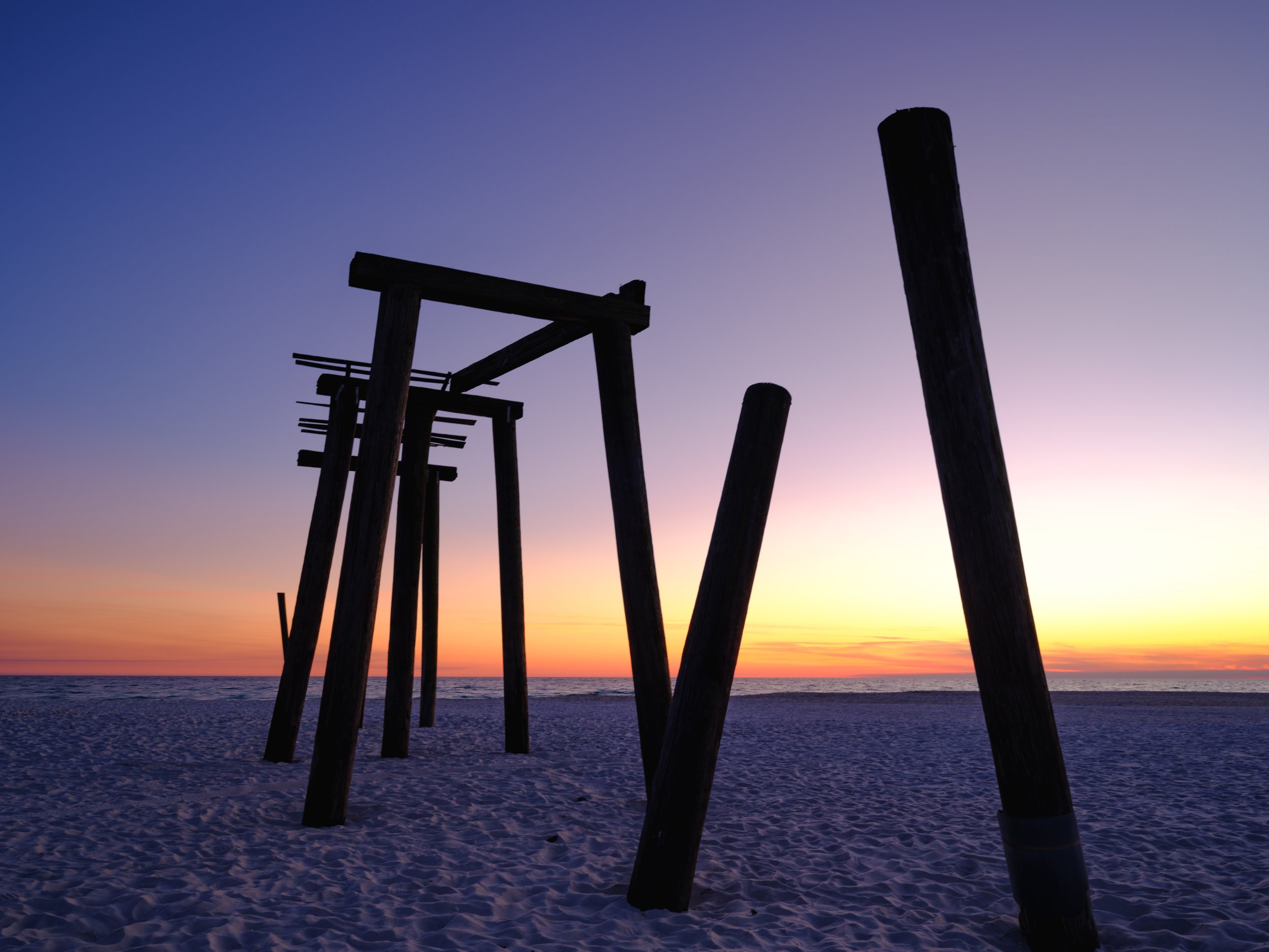 Camp St.Helen pier remnants