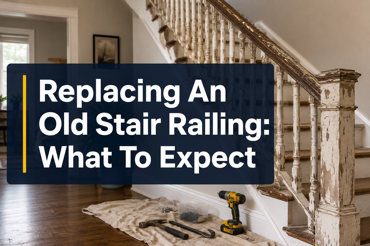 Replacing An Old Stair Railing: What To Expect