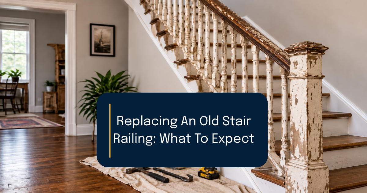 Replacing An Old Stair Railing: What To Expect
