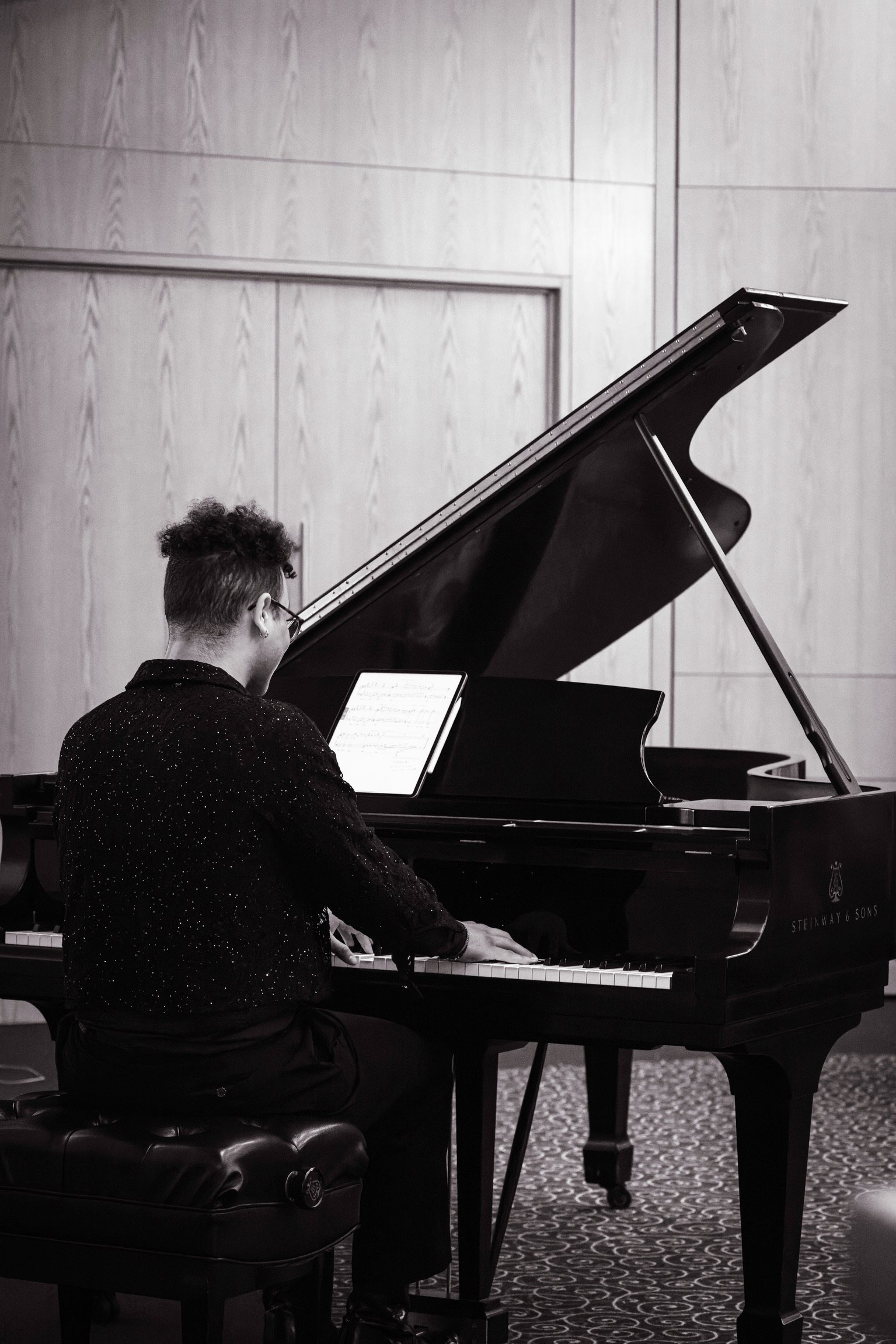 Pianist Joshua Mhoon; showing our commitment to Classical music collaboration