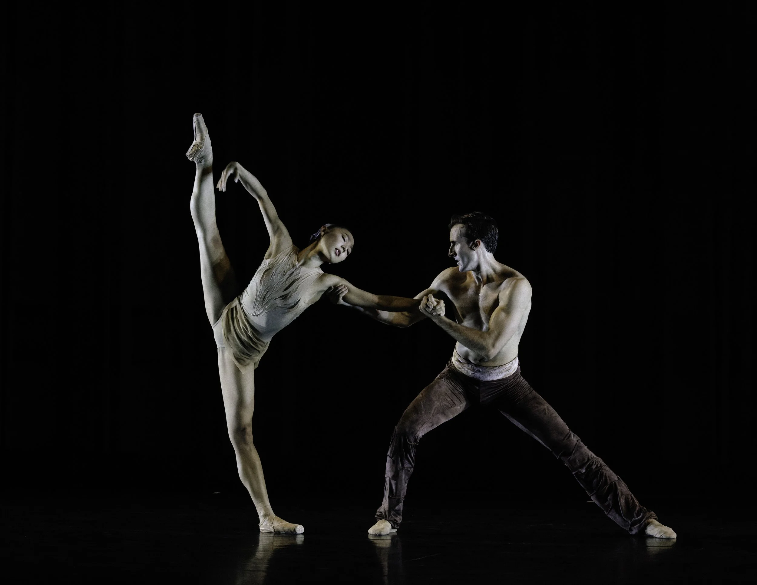 Dancers performing Reka Gyulai's Transcendence at the Conrad Theater, La Jolla June 2025