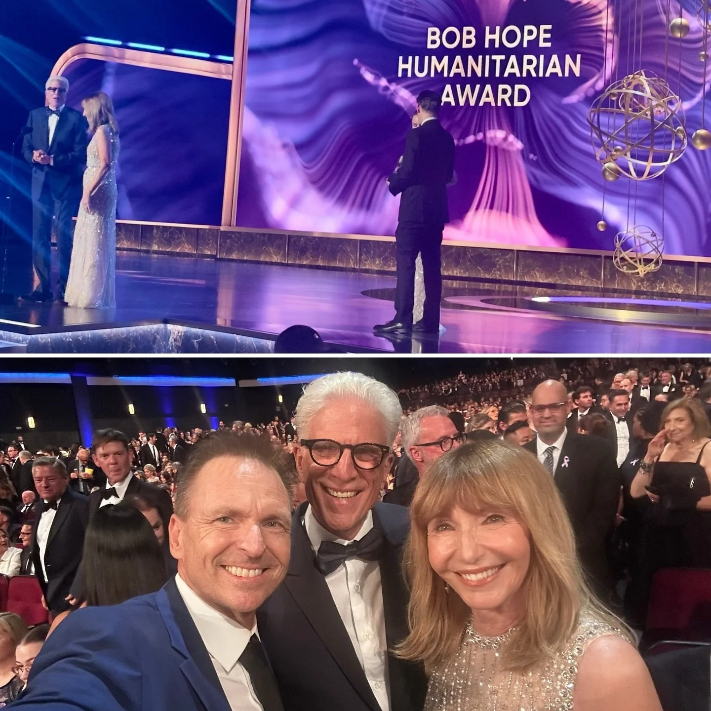 Congratulations to #dynamicduo @teddanson and @mary_steenburgen for their passionate philanthropic work&hellip; an honor to spend time with you and know you are @theamazingrace fans!