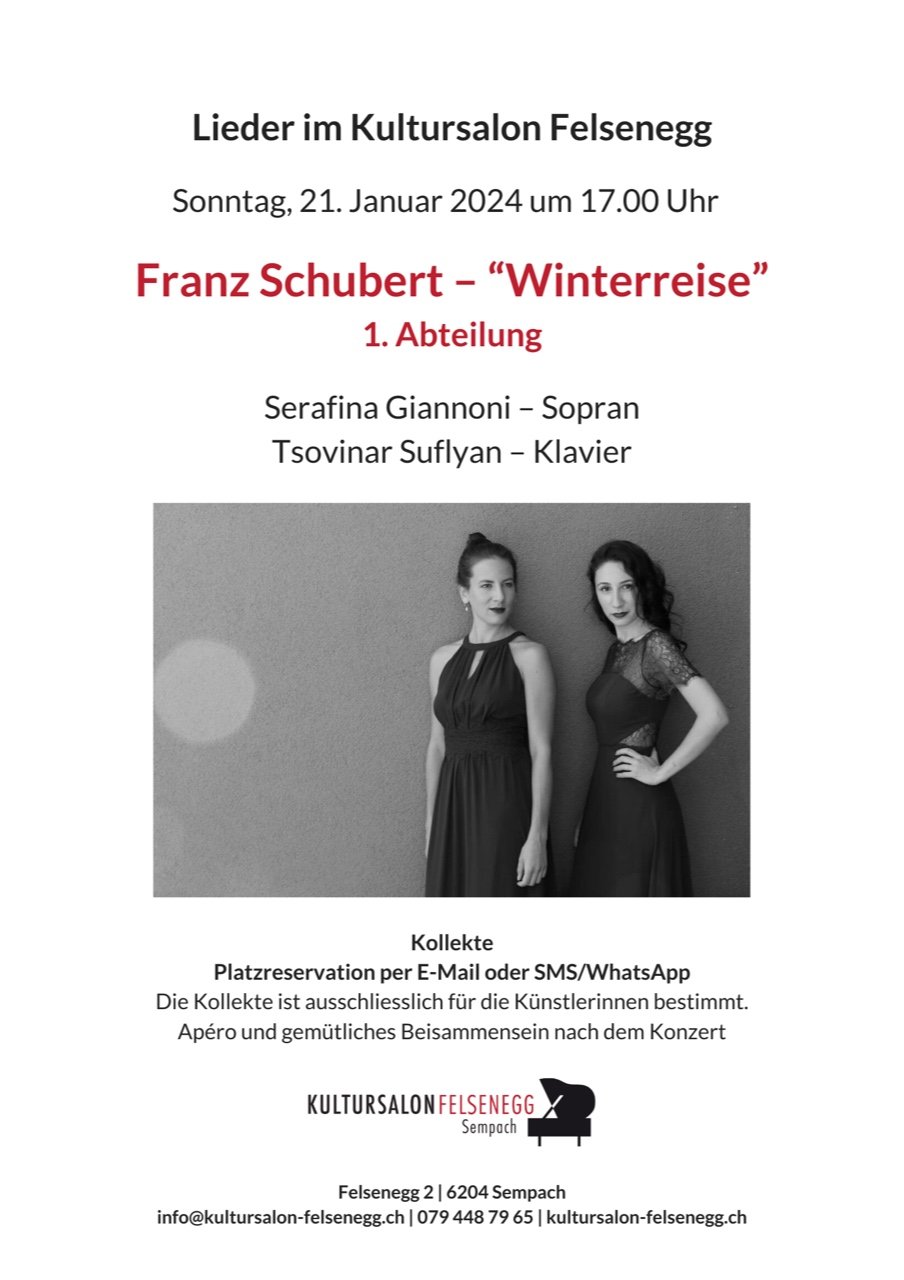 Winterreise - 1.Abteilung