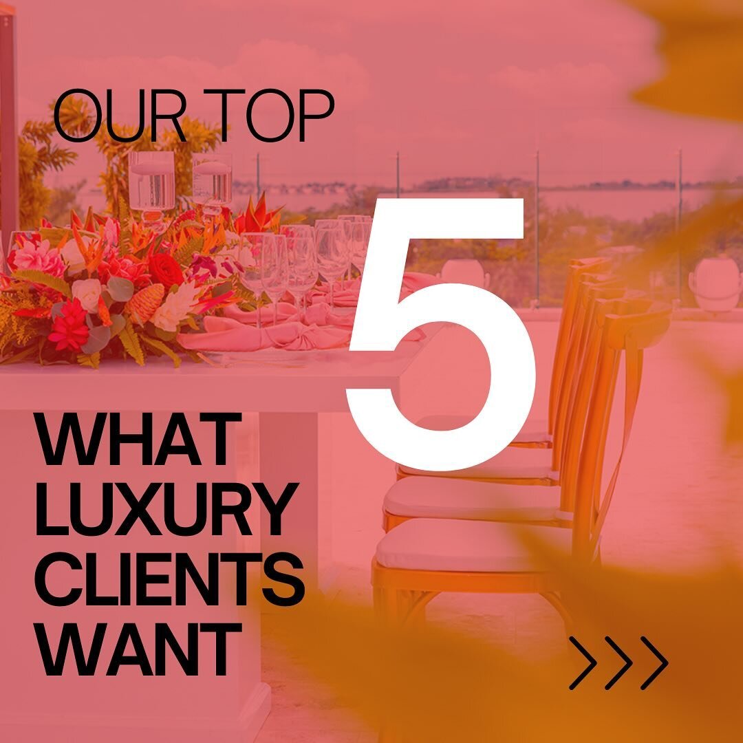 What sets luxury clients apart you ask.!

Let&rsquo;s Dive in to discover what sets high-end weddings apart and how to cater to the discerning tastes of luxury clientele. 

Comment below and let us know how you enjoyed these tips. 

#luxuryweddings #